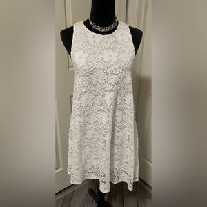Ginger G White Lacy Dress